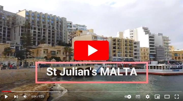 Video zo St Julian's na Malte